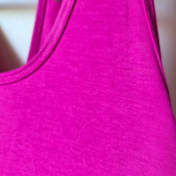 EUC ATHLETA PINK X WRAP BACK TANK TOP SIZE SMALL - Picture 4 of 11